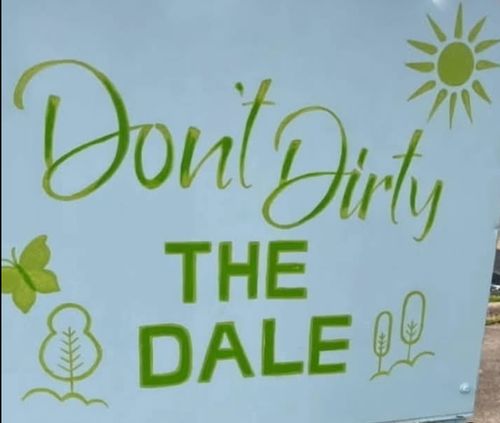 Don't Dirty the Dale Clean Up 