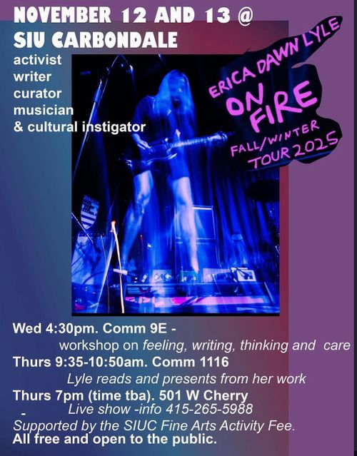 Workshop with Erica Dawn Lyle 